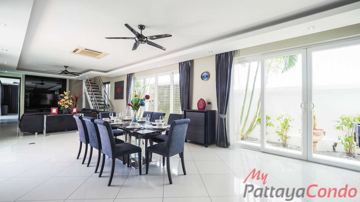 Palm Oasis Pool Villa Pattaya House For Sale - HJPO01