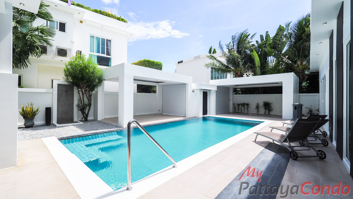 Palm Oasis Pool Villa Pattaya House For Sale - HJPO01-0
