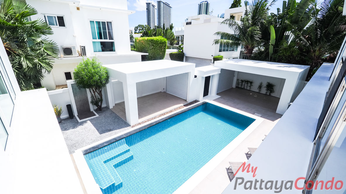 Palm Oasis Pool Villa Pattaya House For Sale - HJPO01-7