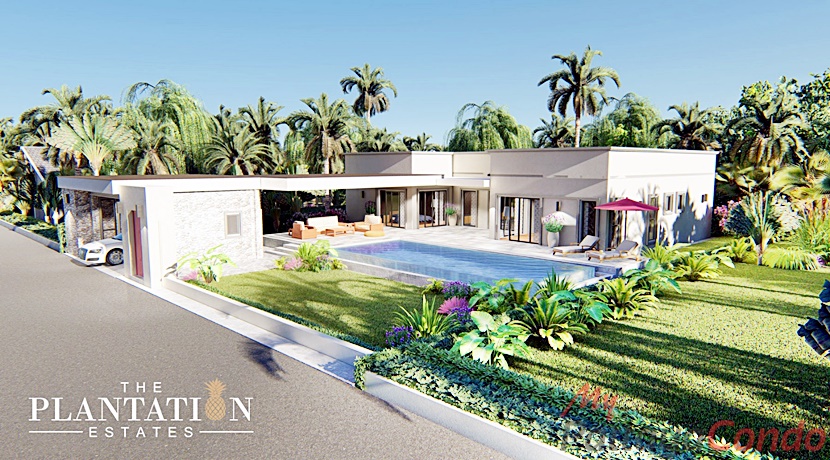 The Plantation Estate Villa For Sale East Pattaya - HEPTT01