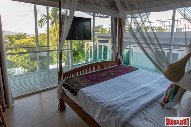 Unique Eight Bedroom + Rooftop Terrace Sea View Pool Villa for Rent in Rawai/Sai Yuan