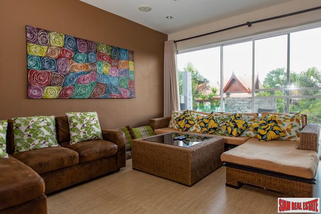 Unique Eight Bedroom + Rooftop Terrace Sea View Pool Villa for Rent in Rawai/Sai Yuan