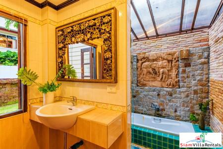 Private Havana | Traditional Thai-Style Three Bedroom Pool Villa for Rent in Bang Jo