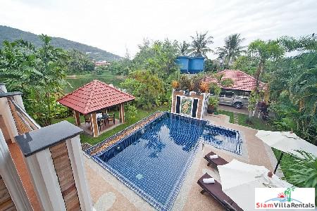Four Bedroom Tropical Modern Bang Tao Pool Villa for Rent