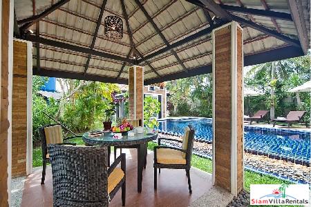 Four Bedroom Tropical Modern Bang Tao Pool Villa for Rent