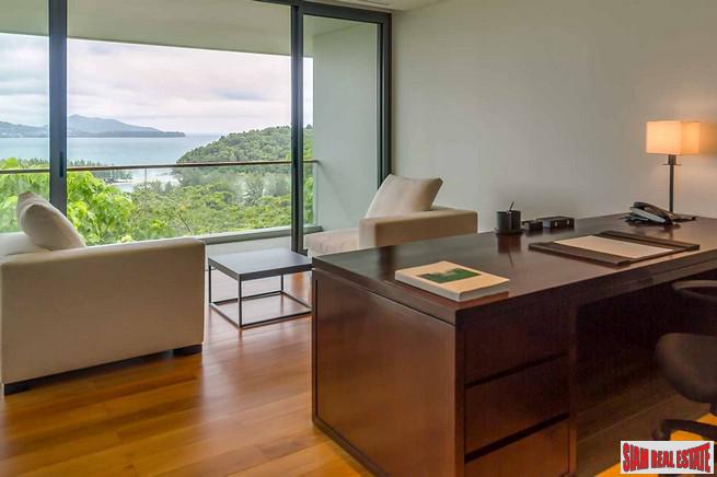 Hotel Managed Luxurious Villa, Layan overlooking the bay of Bangtao, Phuket
