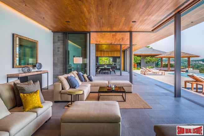 Hotel Managed Luxurious Villa, Layan overlooking the bay of Bangtao, Phuket