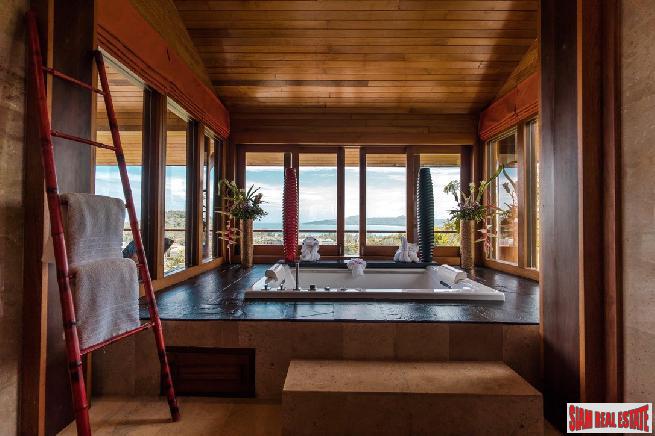 Baan Thai Surin Hill | One of a Kind Luxurious Ocean View Villa Overlooking World Famous Surin Beach