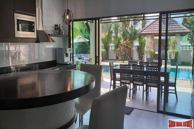 Four Bedroom Balinese Style Pool Villa for Sale on the East Coast of Phuket