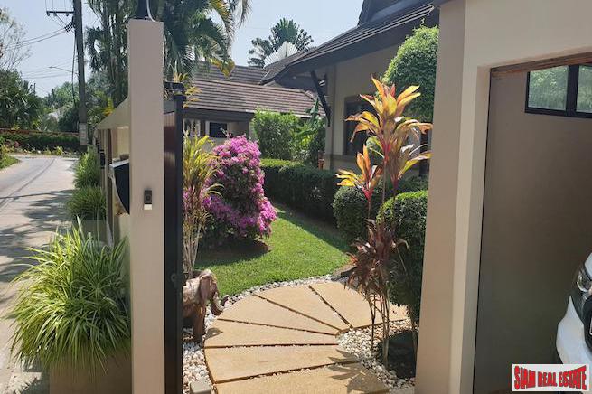 Four Bedroom Balinese Style Pool Villa for Sale on the East Coast of Phuket