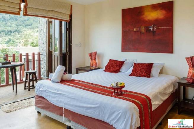 Fantastic Sea Views from this Three Bedroom House Located in the Hills of Karon-12