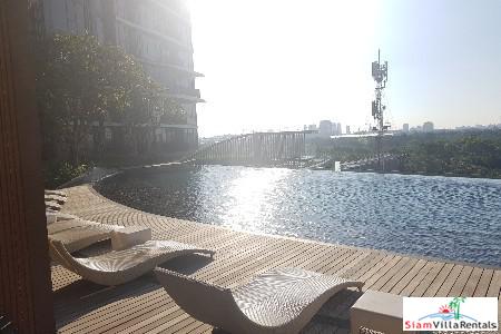 The Line Jatujak-Morchit | City Views from this One Bedroom Condo for Rent Near Mo Chit
