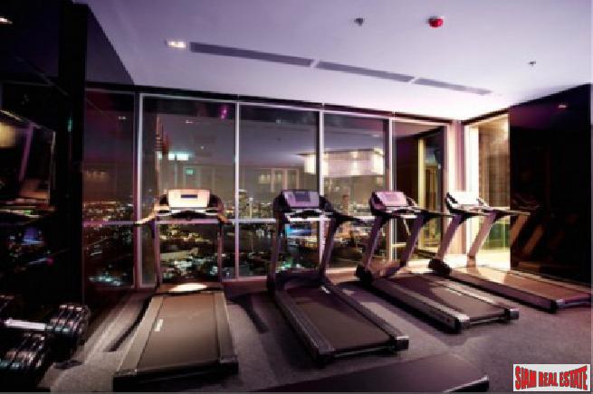 Rhythm Sathorn | Views of the River from the 15th Floor One Bedroom Apartment for Rent
