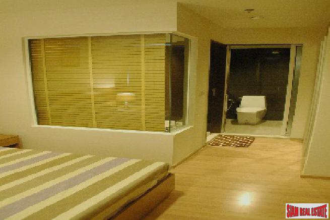 Rhythm Sathorn | Views of the River from the 15th Floor One Bedroom Apartment for Rent