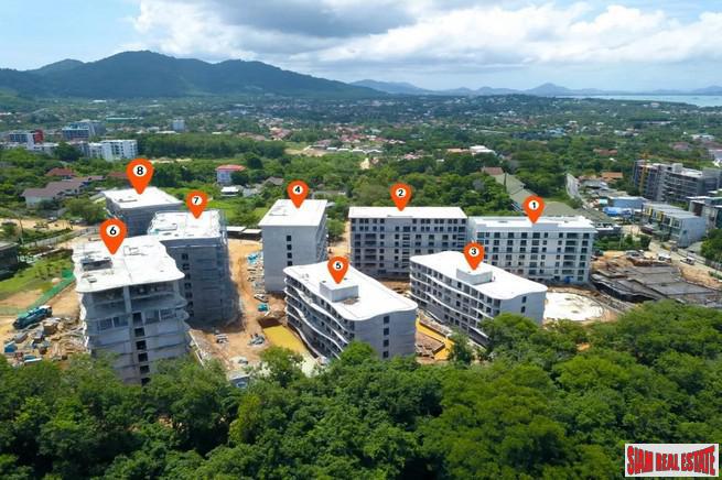 Studios and One Bedroom Condos with Sea Views in New Rawai Development