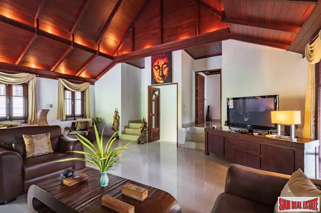 Private Three Storey Contemporary Thai Style Pool Villa in Kata, Phuket