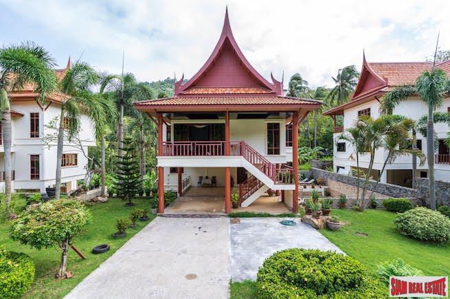 Private Three Storey Contemporary Thai Style Pool Villa in Kata, Phuket