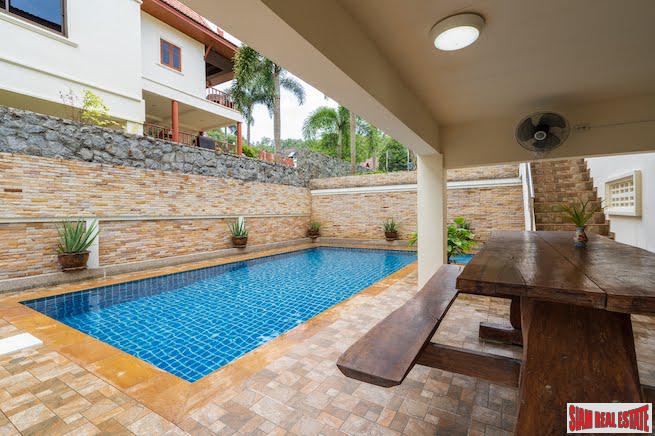 Private Three Storey Contemporary Thai Style Pool Villa in Kata, Phuket