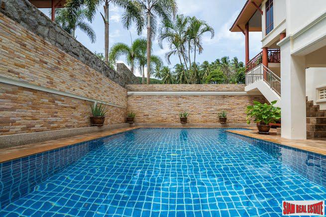 Private Three Storey Contemporary Thai Style Pool Villa in Kata, Phuket