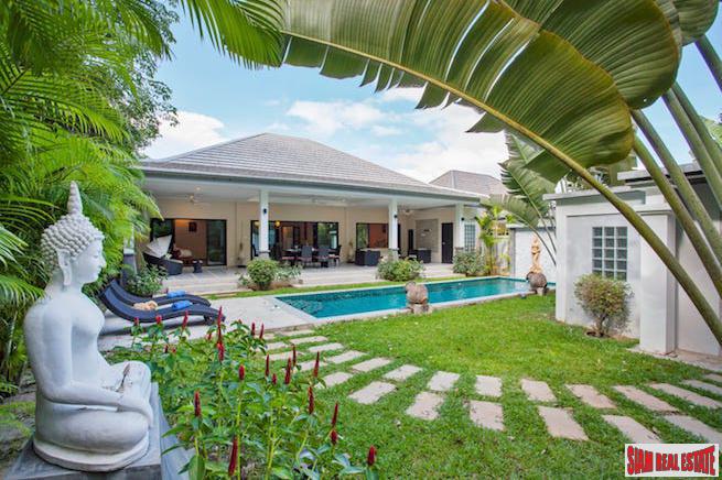 Saphan Chang Residence | Colorful Three Bedroom Rawai Pool Villa with Private Yard