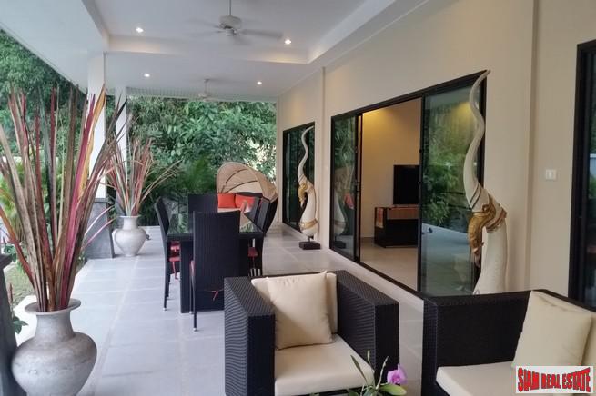 Saphan Chang Residence | Colorful Three Bedroom Rawai Pool Villa with Private Yard