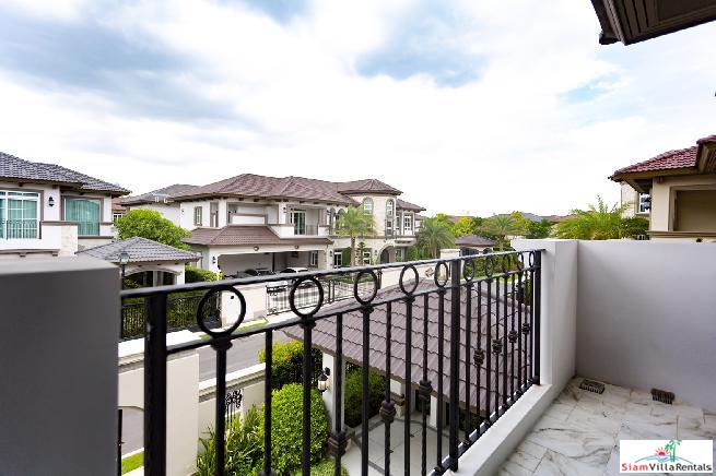 Nantawan Bangna| New Two Storey Four Bedroom House Situated on a Corner Lot in Bangna-17