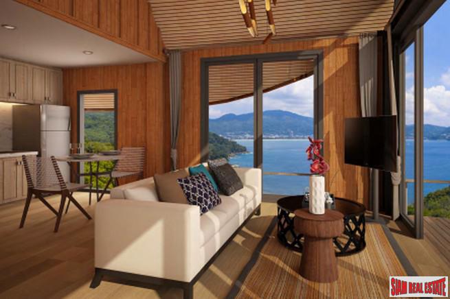 Recently Cmpleted Unique One Bedroom Villas with Spectacular Sea Views in Patong