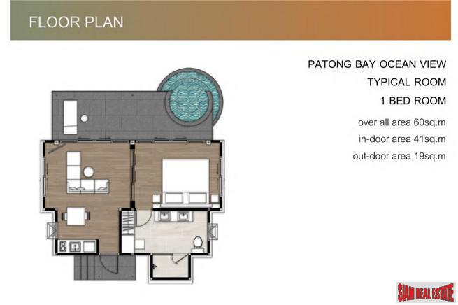 Recently Cmpleted Unique One Bedroom Villas with Spectacular Sea Views in Patong