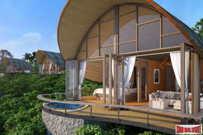 Recently Cmpleted Unique One Bedroom Villas with Spectacular Sea Views in Patong