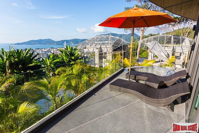 Recently Cmpleted Unique One Bedroom Villas with Spectacular Sea Views in Patong
