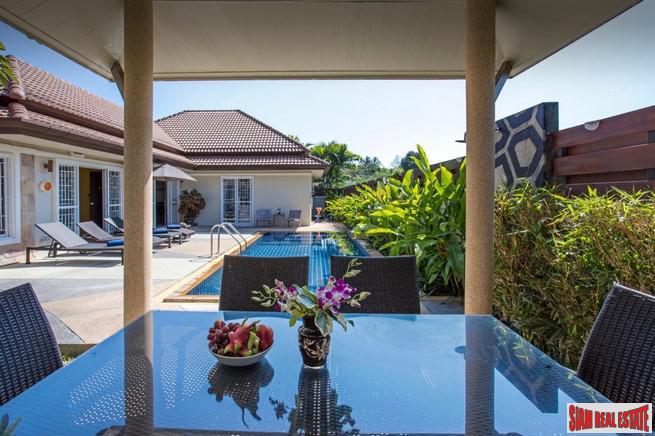 Large Private Four Bedroom Pool Villa Close to the Beach in Rawai