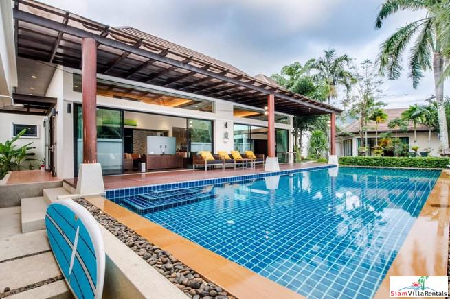 Beautiful Thai-Balinese Five Bedrooms Pool Villa for Rent in Kamala