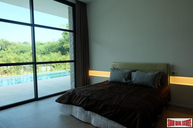 New Three Bedroom Single Storey Pool Villa in Central Rawai Location