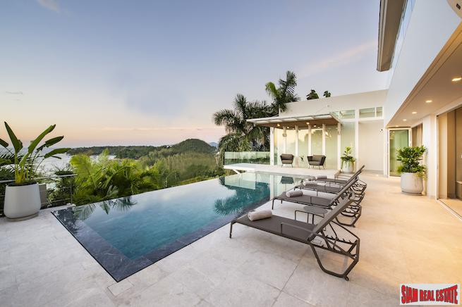 Villa Del Mar | Exquisite Ultra-Luxury Four Bedroom Sea View Pool Villa in Surin Hills
