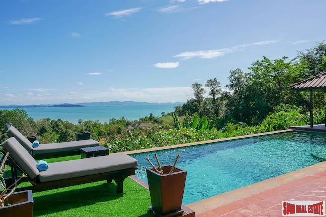 Luxurious Four-Bedroom Sea-View Pool Villa in Prestigious Yamu Estate