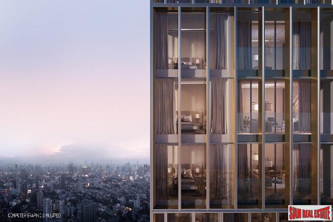 Super Luxury Off-Plan High-Rise Condo in the Best Location at Phrom Phong - Three Bed Units