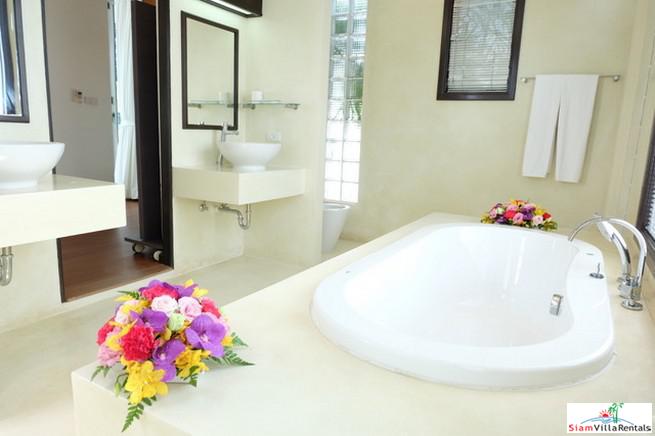 Mandala Villas | Tropical Four Bedroom Villa with Extra Large Pool Near Bang Tao Beach for Rent