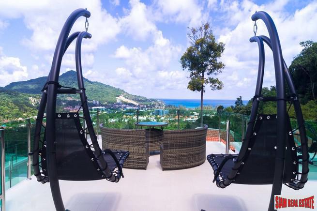 Amazing Sea Views from this New Pool Villa Estate on the Hills of Kamala