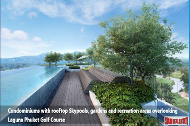 New Studio, 1 Bed and 2 Beds Condo Development Overlooking Laguna Phuket Golf Course