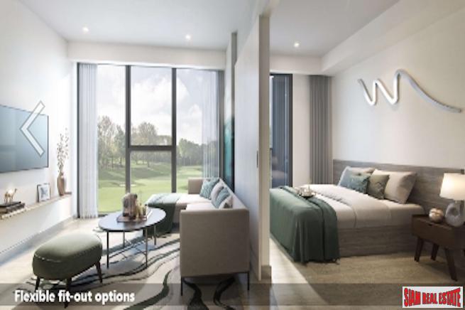 New Studio, 1 Bed and 2 Beds Condo Development Overlooking Laguna Phuket Golf Course