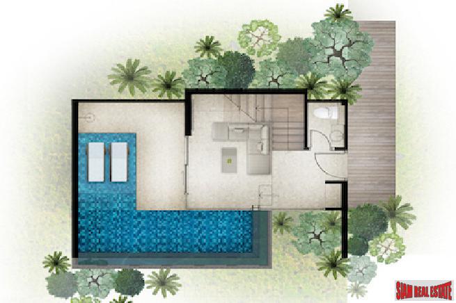 Boutique One Bedroom Pool Villas with Condominium Registration in Layan
