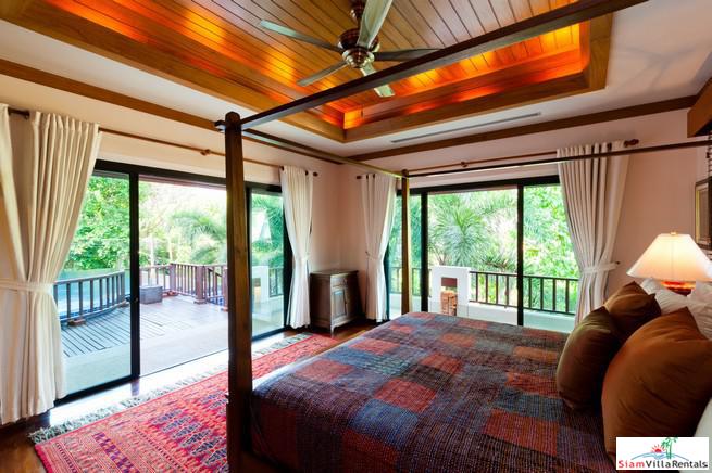 Baan Bua | Magnificent 4 Bedroom Pool Villa For Rent Surrounded by Woods in Nai Harn