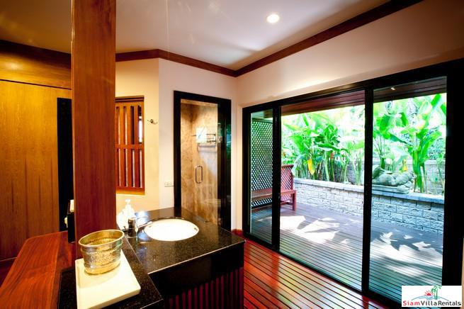 Baan Bua | Magnificent 4 Bedroom Pool Villa For Rent Surrounded by Woods in Nai Harn-13
