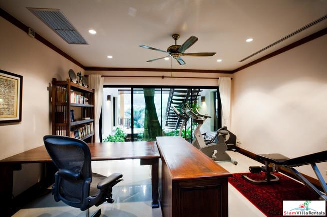 Baan Bua | Magnificent 4 Bedroom Pool Villa For Rent Surrounded by Woods in Nai Harn-15