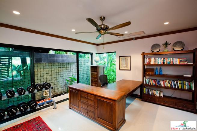 Baan Bua | Magnificent 4 Bedroom Pool Villa For Rent Surrounded by Woods in Nai Harn