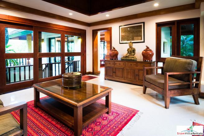 Baan Bua | Magnificent 4 Bedroom Pool Villa For Rent Surrounded by Woods in Nai Harn