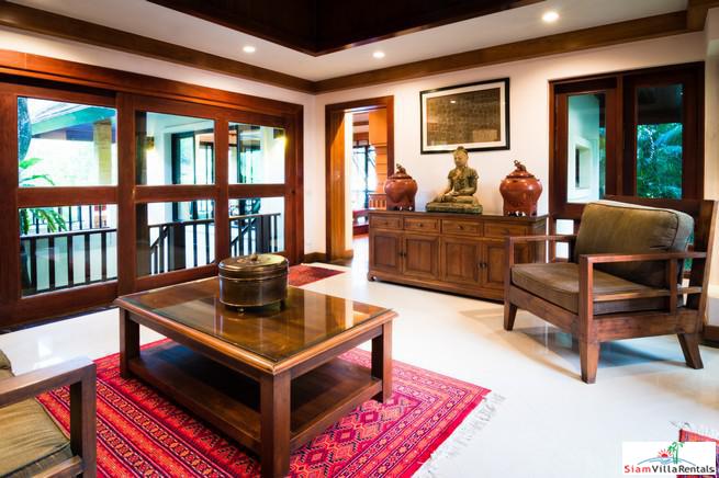 Baan Bua | Magnificent 4 Bedroom Pool Villa For Rent Surrounded by Woods in Nai Harn