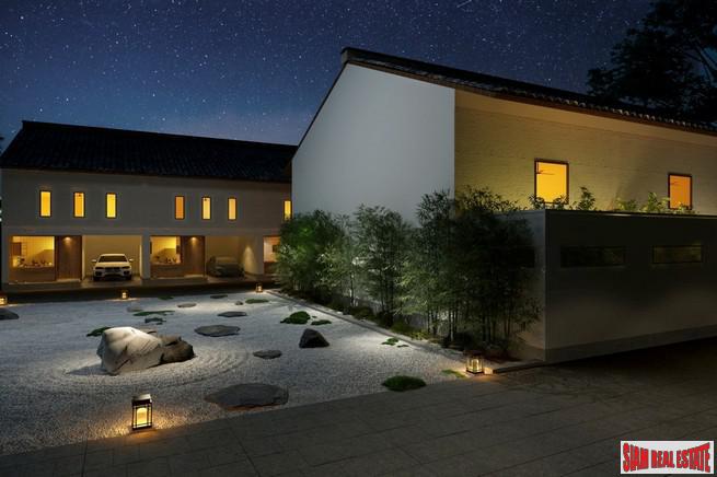 Modern Two Storey Two Bedroom Development with Private Swimming Pools in Nai Harn