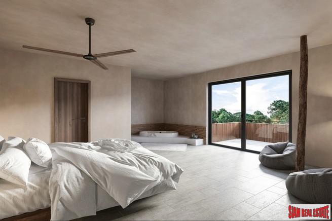Modern Two Storey Two Bedroom Development with Private Swimming Pools in Nai Harn