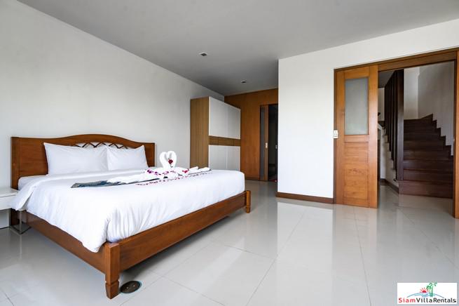 The Royal Bay View Villas | Two Bedroom Family Penthouse Duplex for Rent with Panoramic Patong Bay Sea Views
